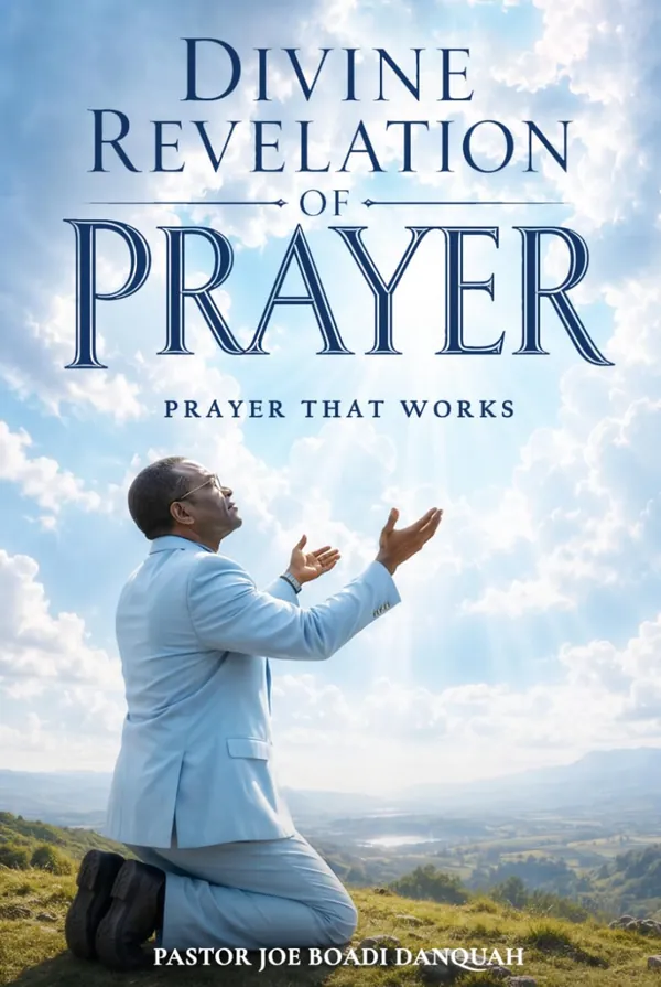 Cover of the book “Divine Revelation of Prayer: Prayer That Works” by Pastor Joe Boadi Danquah